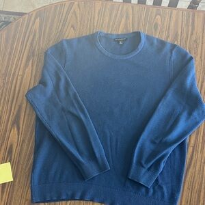 Banana Republic Men's Deep Blue Crewneck Sweater